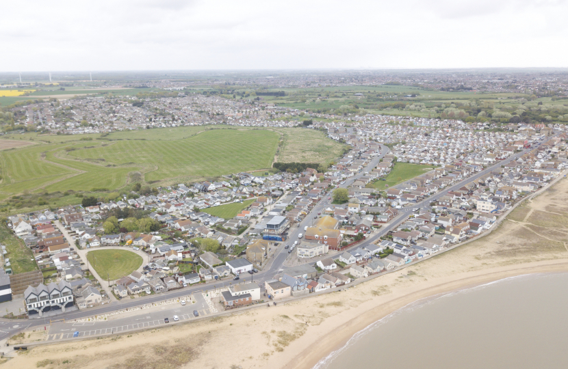 Ariel View of Jaywick Sands