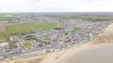 Ariel View of Jaywick Sands